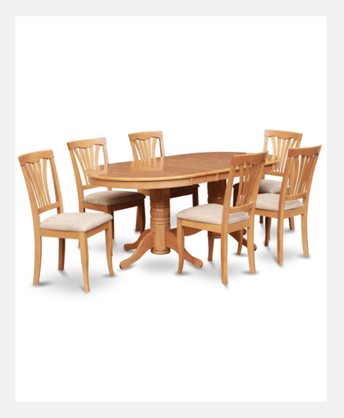 Oval Dinning Table And Chairs