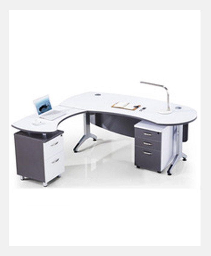 GB-New Design L-Shape Manager Office Table