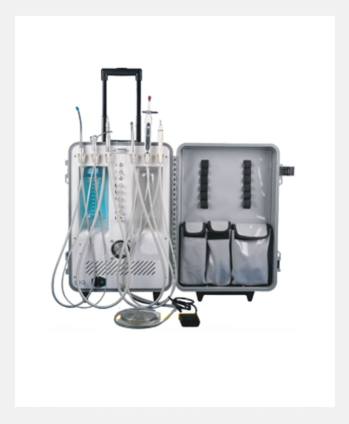 GB-portable-dental unit with air compressor